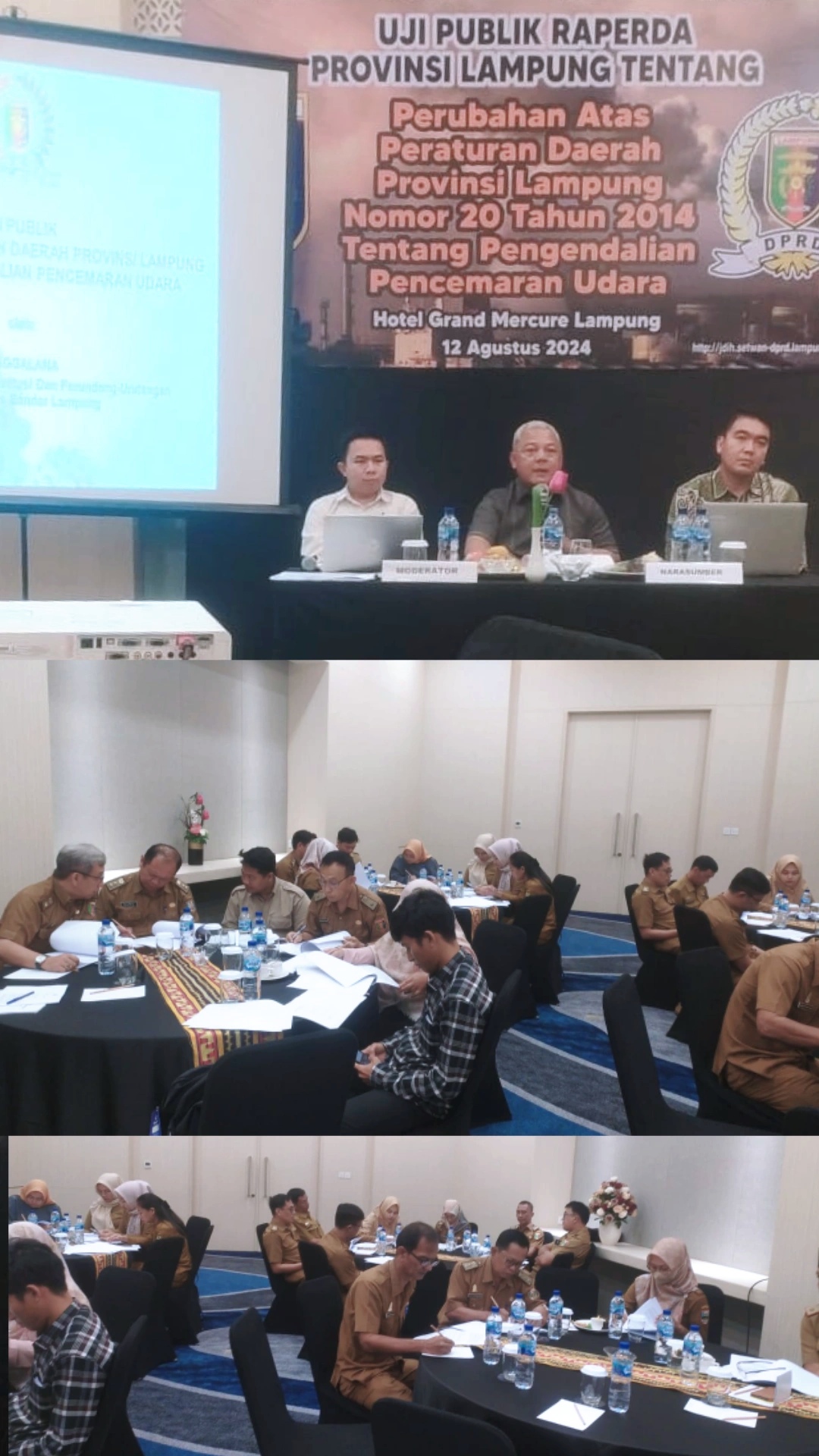 Uji Publik Raperda tentang Pengendalian Pencemaran Udara