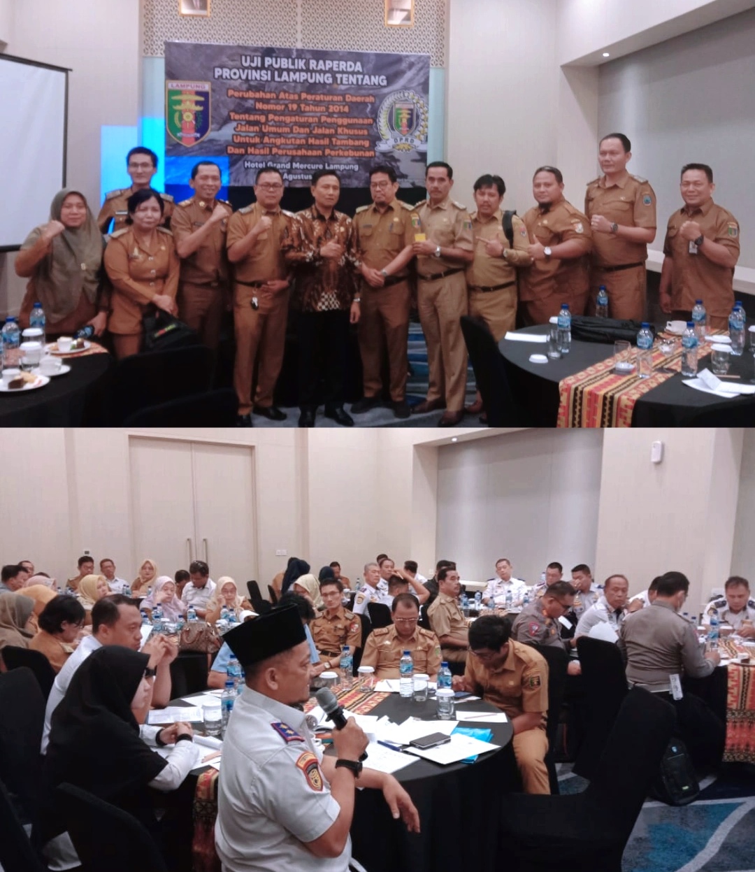 Uji Publik Raperda tentang Pengaturan Jalan Umum dan Jalan Khusus untuk Angkutan Hasil Tambang dan Hasil Perusahaan Perkebunan