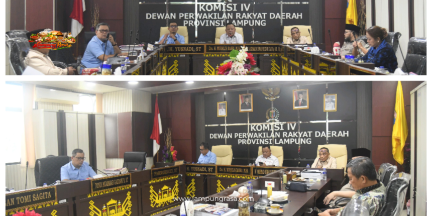 Komisi IV DPRD Provinsi Lampung Gelar RDP Bahas Kontribusi CSR dan Infrastruktur