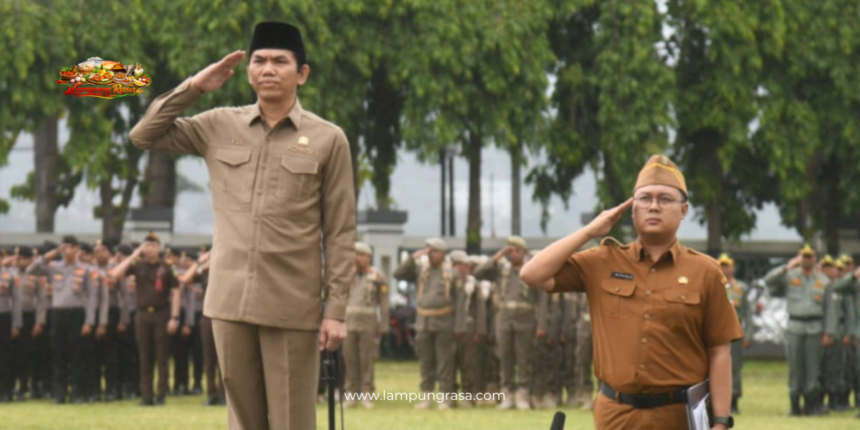 Wakil Ketua Komisi I DPRD Provinsi Lampung Pimpin Upacara Bersama Forkopimda Tahun 2026