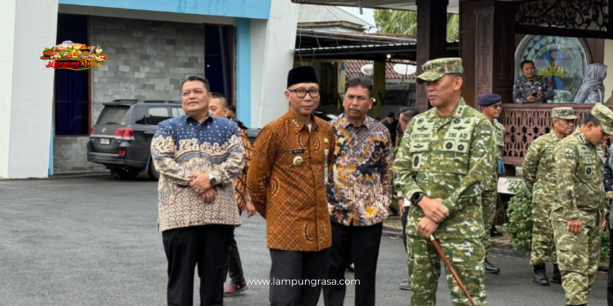 Ketua DPRD dan Gubernur Lampung Sambut Kunjungan Kerja Reses Komisi I DPR RI di Lampung