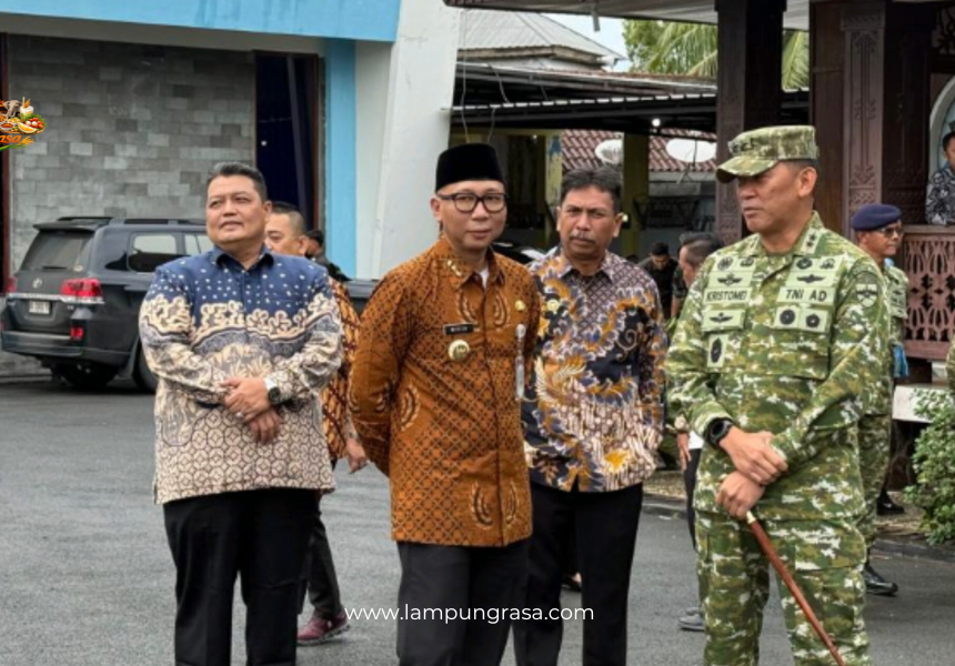 2026 - Template Lampung Rasa (1) Ketua DPRD dan Gubernur Lampung Sambut Kunjungan Kerja Reses Komisi I DPR RI di Lampung