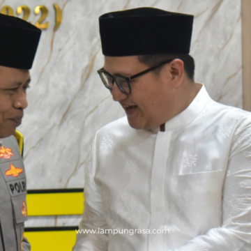 Ketua DPRD dan Gubernur Lampung Hadiri Buka Puasa Bersama Forkopimda di Mapolda Lampung