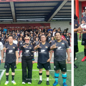 DPRD Lampung Perkuat Sinergi Lewat Mini Soccer Bersama Pemprov dan Jurnalis