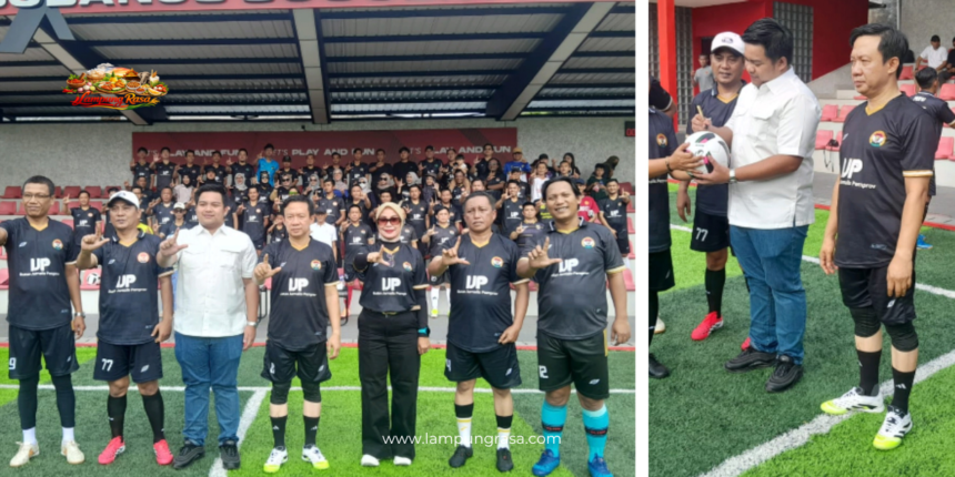 DPRD Lampung Perkuat Sinergi Lewat Mini Soccer Bersama Pemprov dan Jurnalis