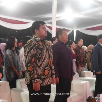 Anggota DPRD Provinsi Lampung M. Rahmat Visa Ridi Arifin menghadiri kegiatan Pentas Seni dan Budaya Kodam XXI/Radin Inten dalam rangka Peringatan Hari Juang TNI Angkatan Darat Tahun 2025