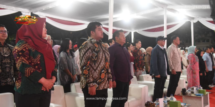 Anggota DPRD Provinsi Lampung M. Rahmat Visa Ridi Arifin menghadiri kegiatan Pentas Seni dan Budaya Kodam XXI/Radin Inten dalam rangka Peringatan Hari Juang TNI Angkatan Darat Tahun 2025