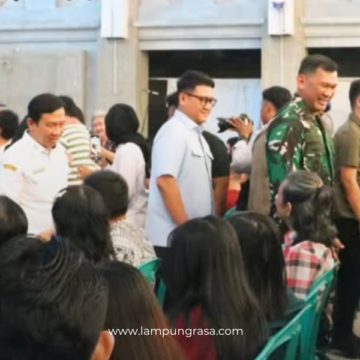 Monitoring dan peninjauan langsung pelaksanaan Ibadah Misa Malam Natal