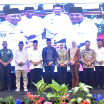 Ketua Komisi V DPRD Provinsi Lampung, Yanuar Irawan, menghadiri kegiatan Rapat Koordinasi Daerah (RAKORDA) BAZNAS Provinsi Lampung Tahun 2025