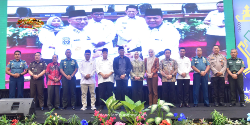 Ketua Komisi V DPRD Provinsi Lampung, Yanuar Irawan, menghadiri kegiatan Rapat Koordinasi Daerah (RAKORDA) BAZNAS Provinsi Lampung Tahun 2025